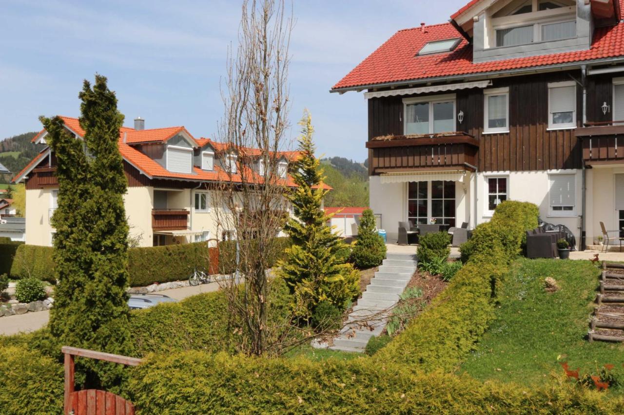 Exklusive Fewo Herrmann Im "Haus Hochgratblick" Oberstaufen Exterior photo